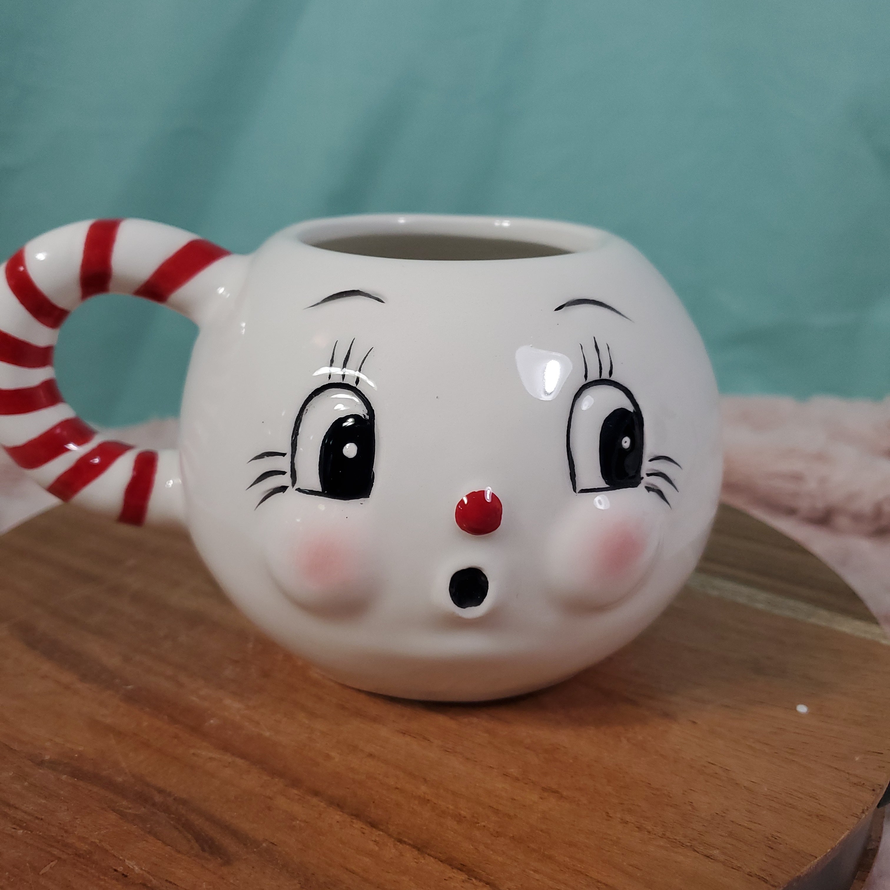 Johanna Parker JP purchases snowman bell and mug set VHTF