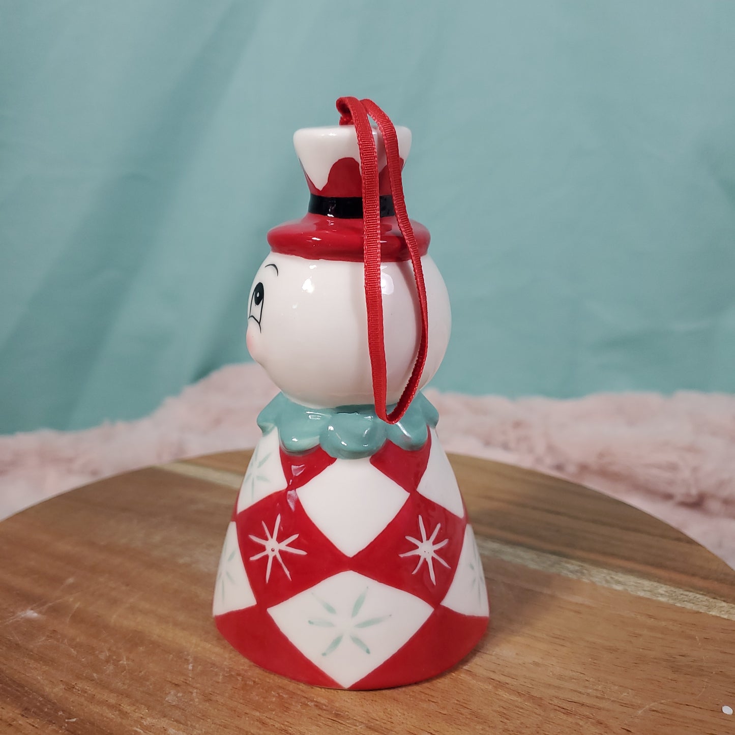 Johanna Parker Christmas Mug and Bell Set - Snowman Mug and Bell