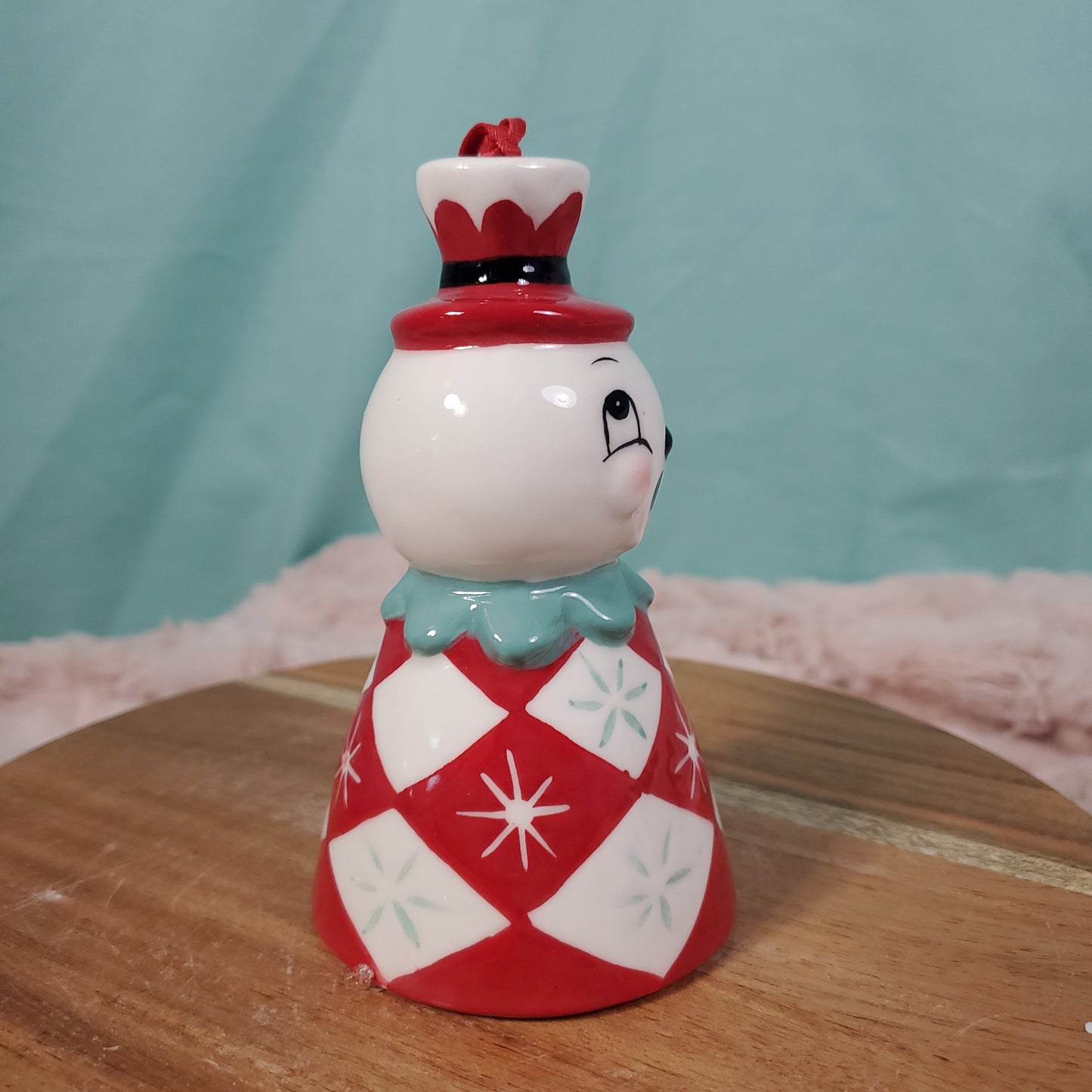 Johanna Parker Christmas Mug and Bell Set - Snowman Mug and Bell