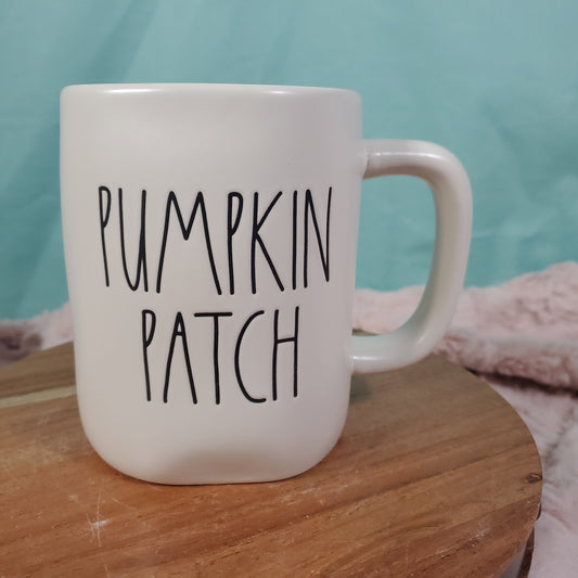 Rae Dunn Pumpkin Patch Mug - 19.5oz Irregular Ceramic Coffee Cup
