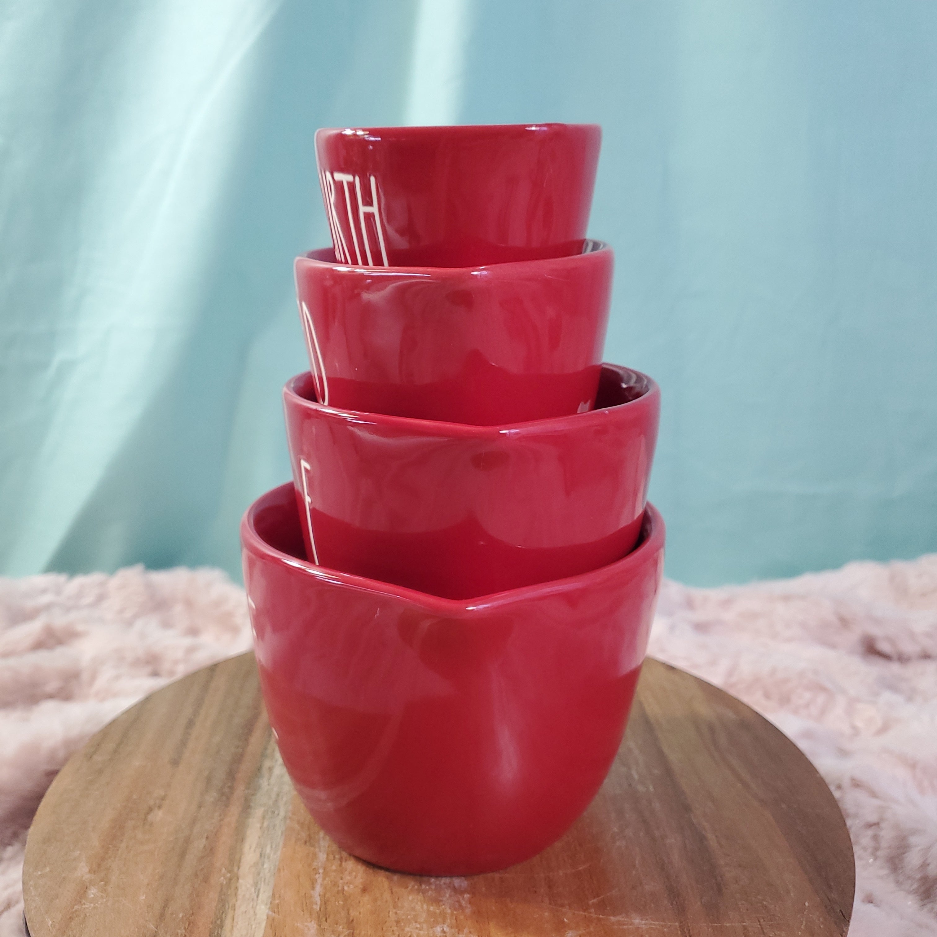 Rae Dunn red measuring cups store