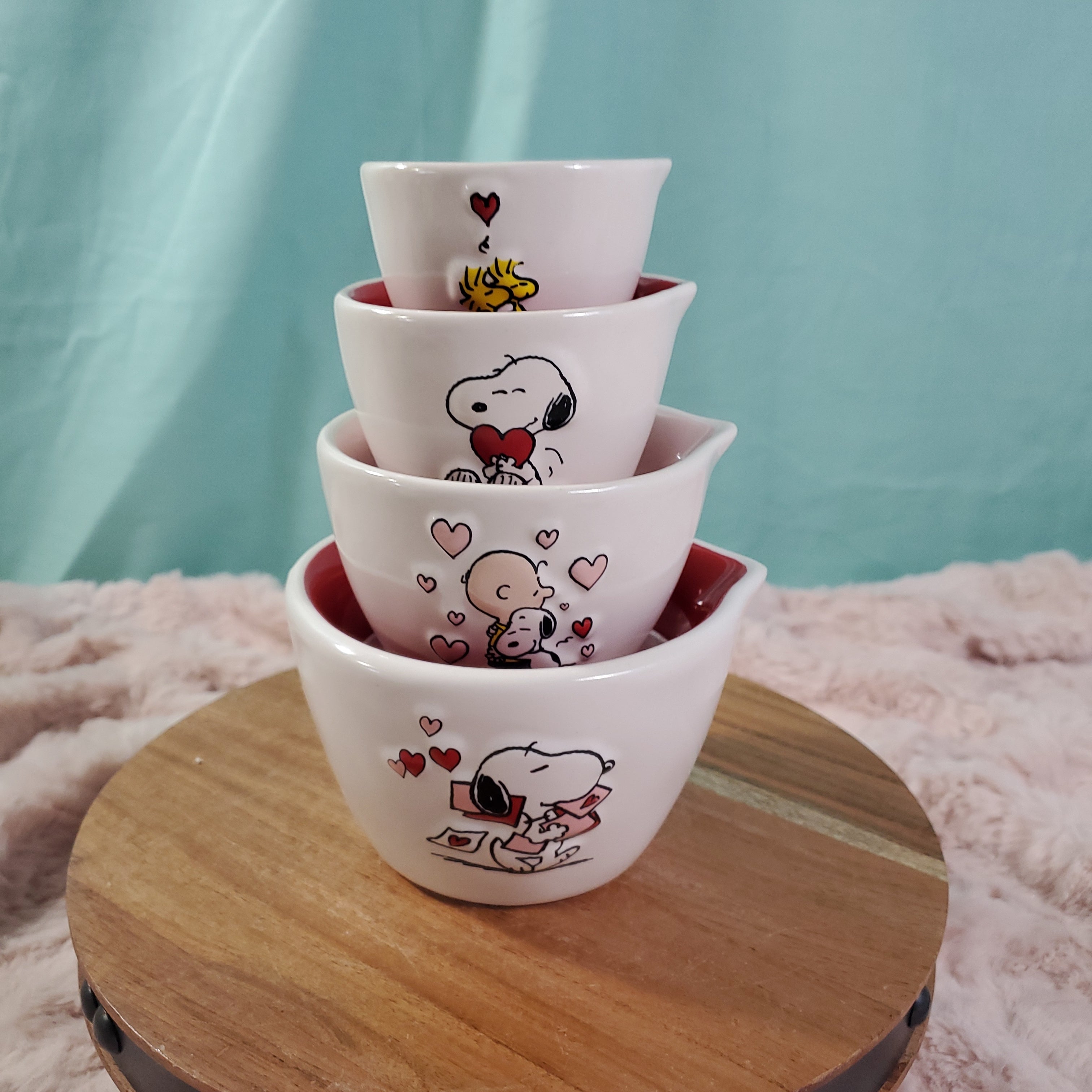 Popular Rae Dunn Valentine's Measuring Cups