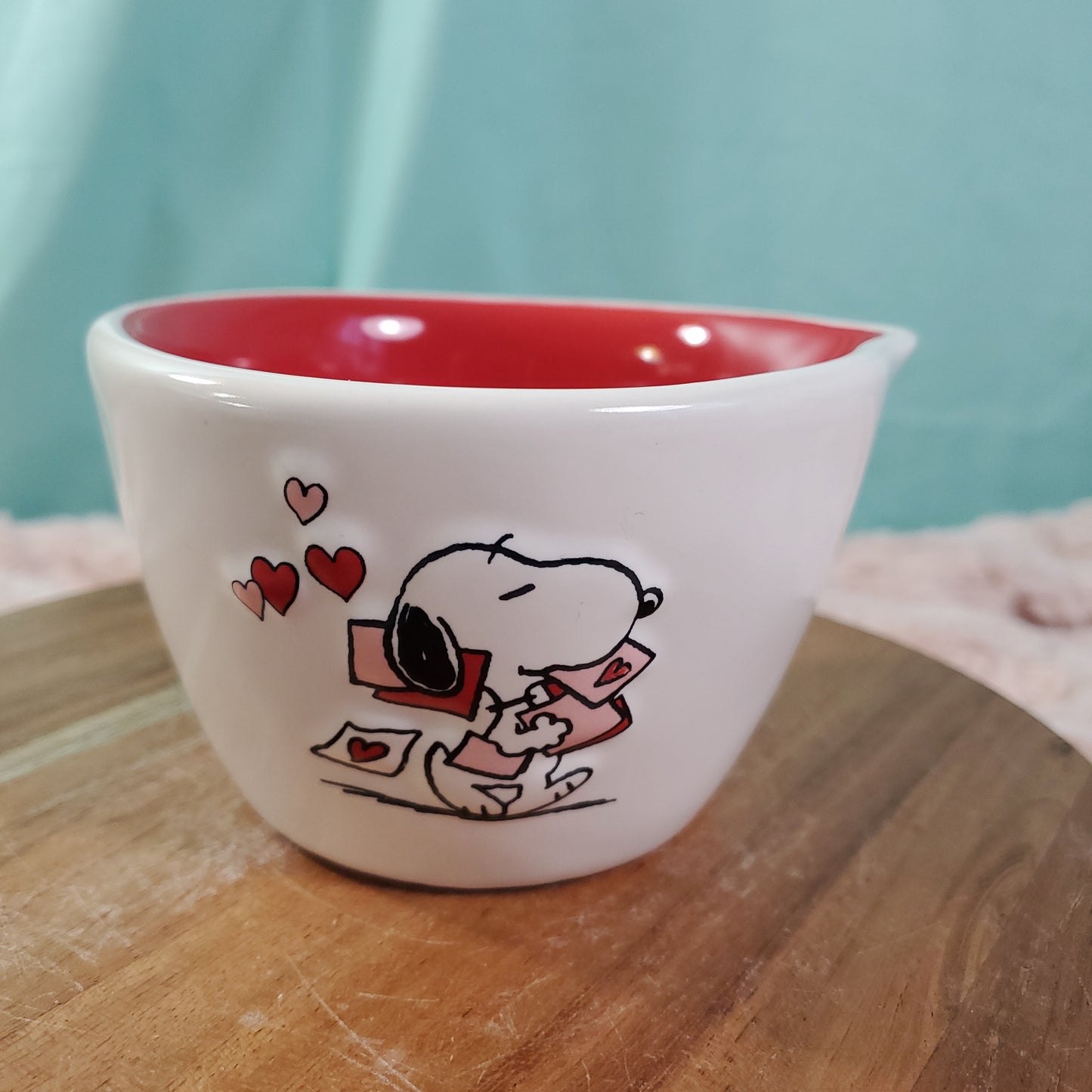 Rae Dunn Valentine's Day Snoopy Measuring Cups - Set of 4