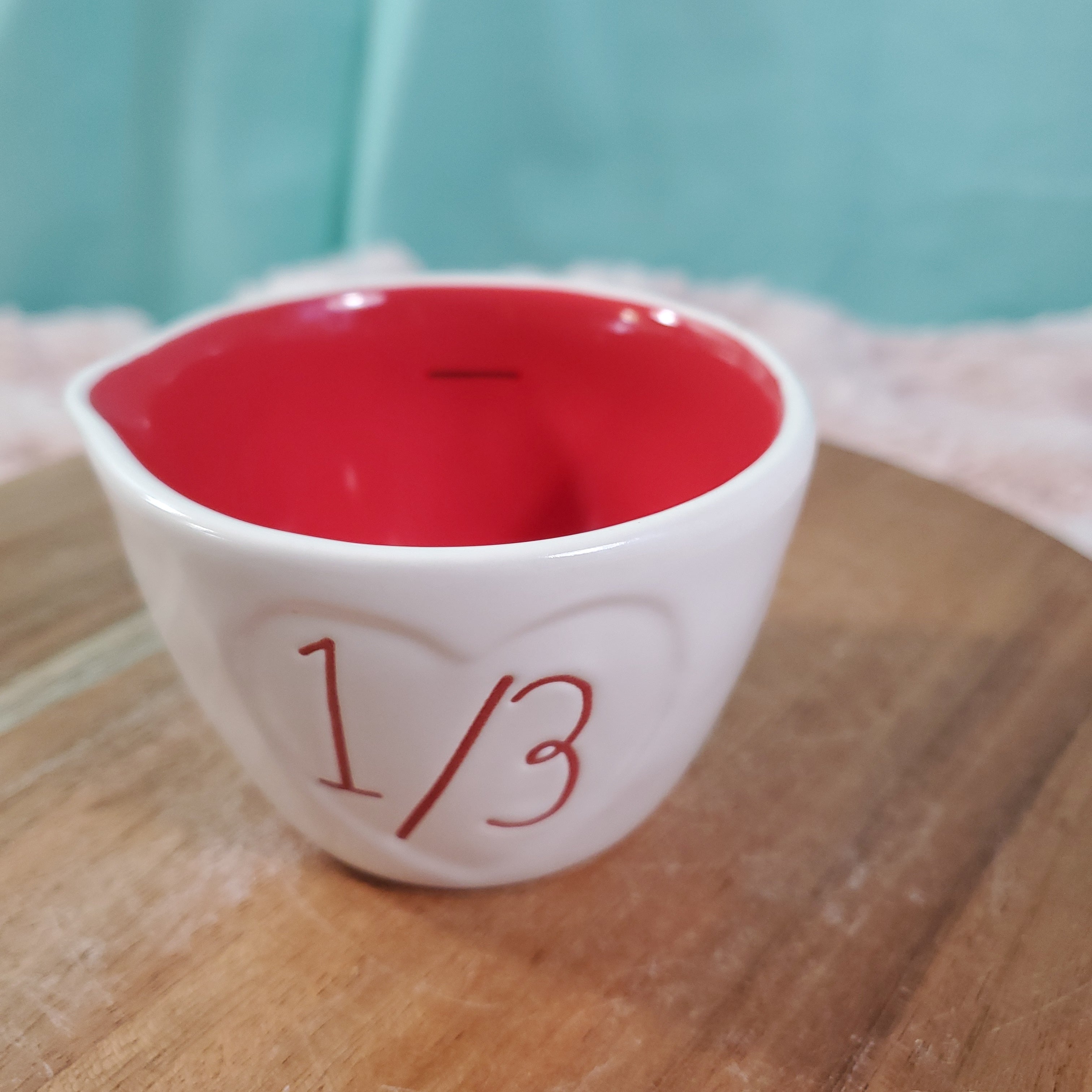 Rae Dunn valentines measuring orders cups