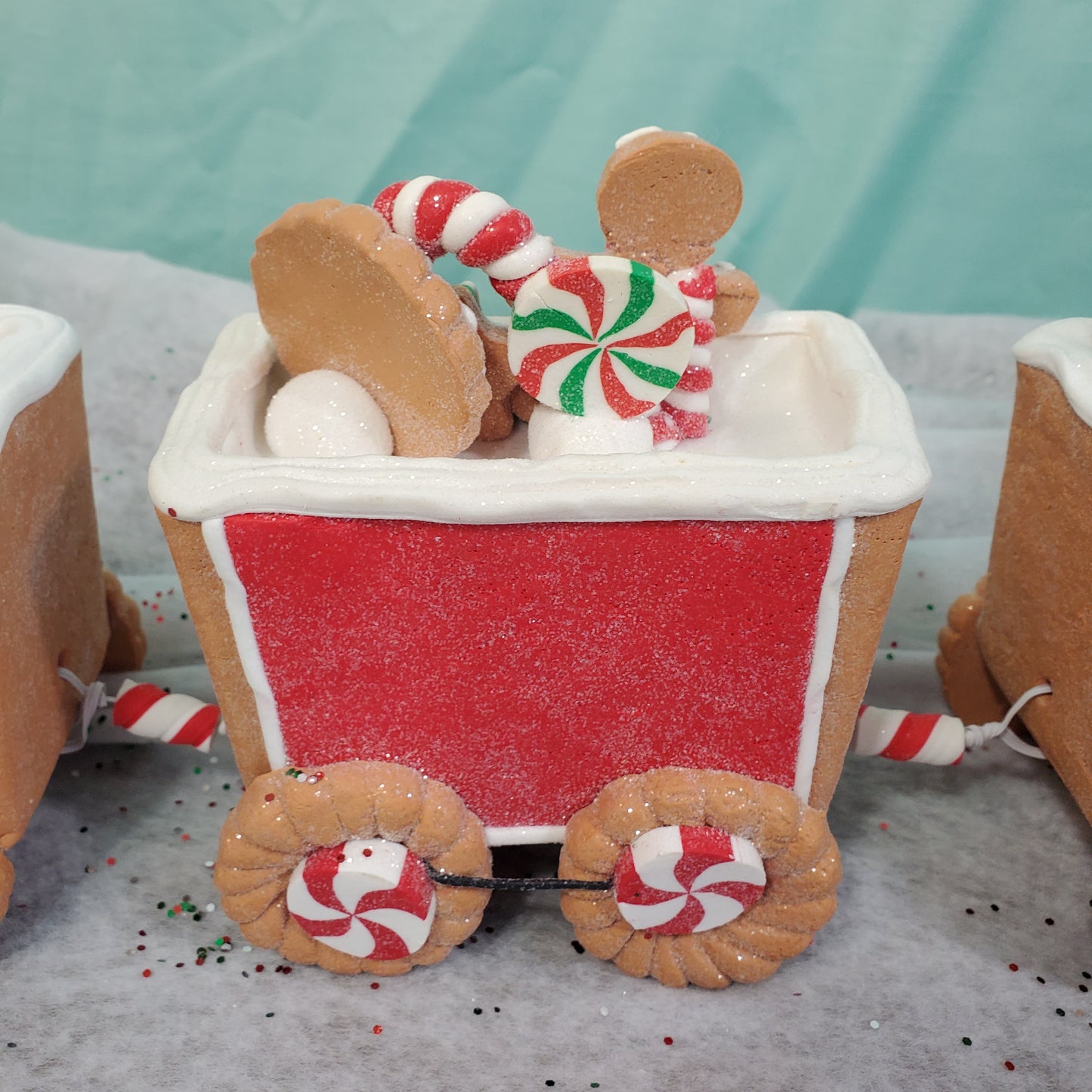 Gingerbread "Claydough" Christmas Train