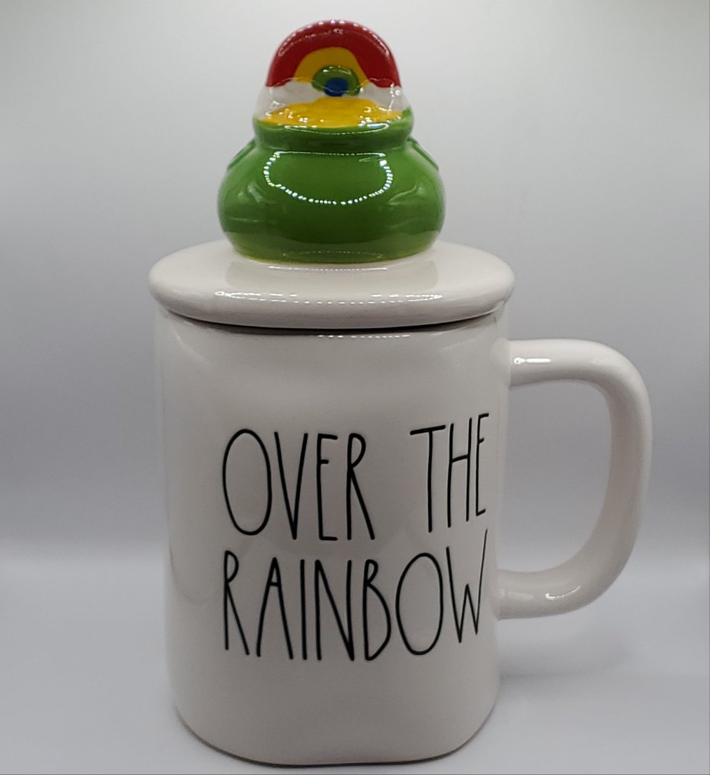 Over The Rainbow Mug with Pot of Gold Top