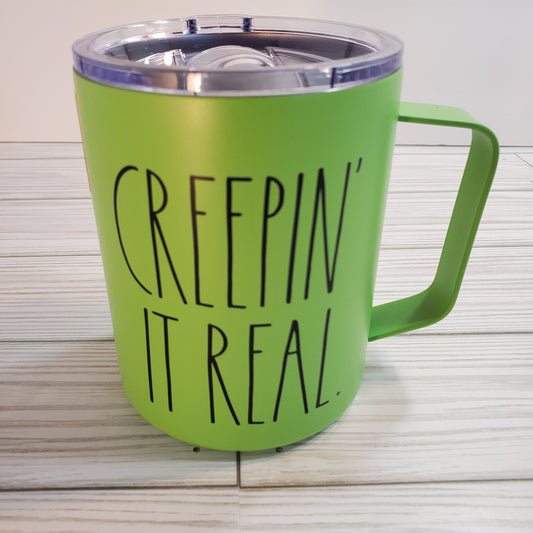 Rae Dunn Creeping' It Real Travel Mug