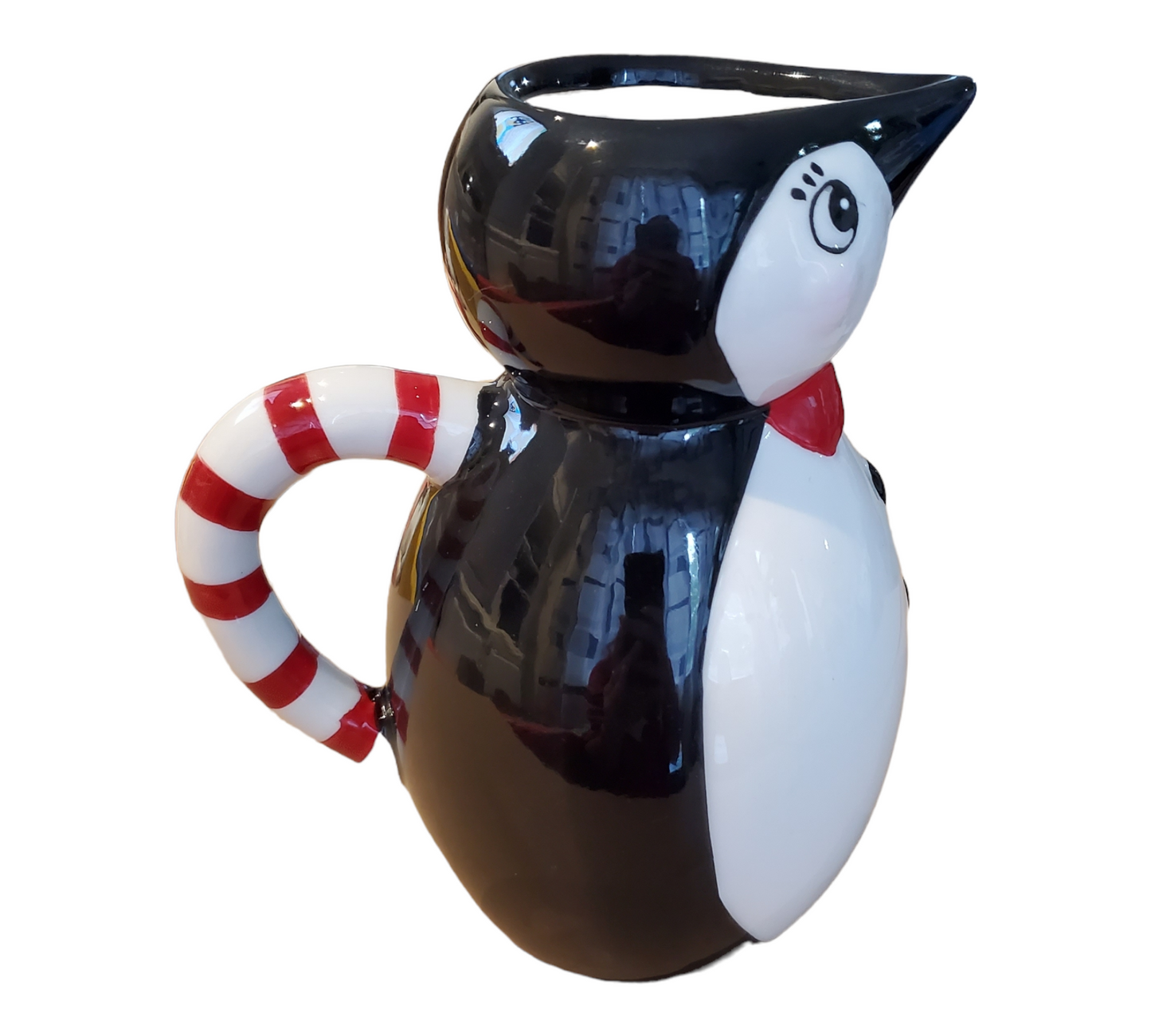 Christmas penguin creamer and sugar set